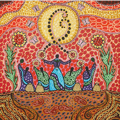 Art by Leah Marie Dorion, aboriginal art, native american art, native women's art
