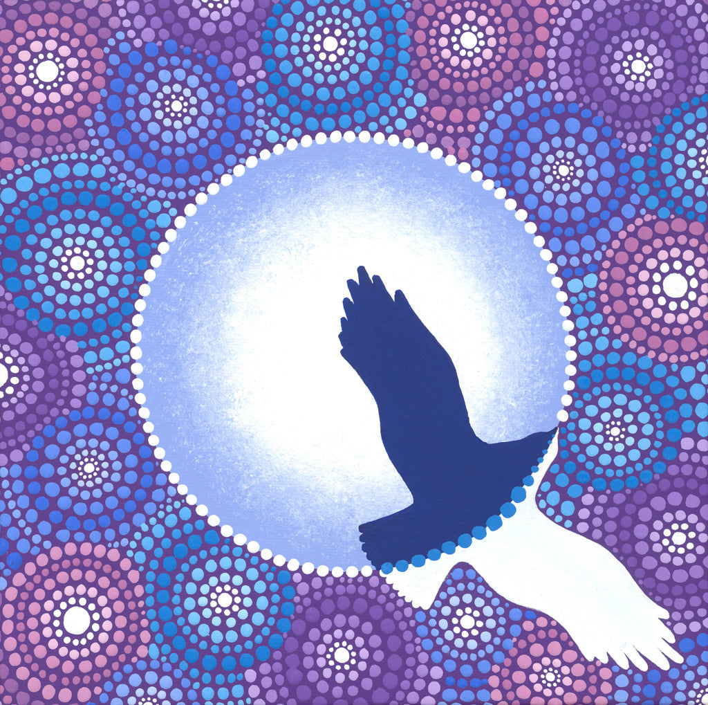 Elspeth McLean art mercury retrograde flying backward 