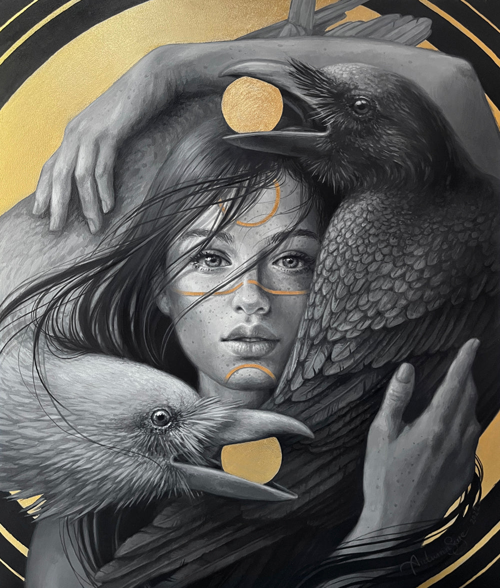 Spiraling with moons as they move into and out of Void of Course