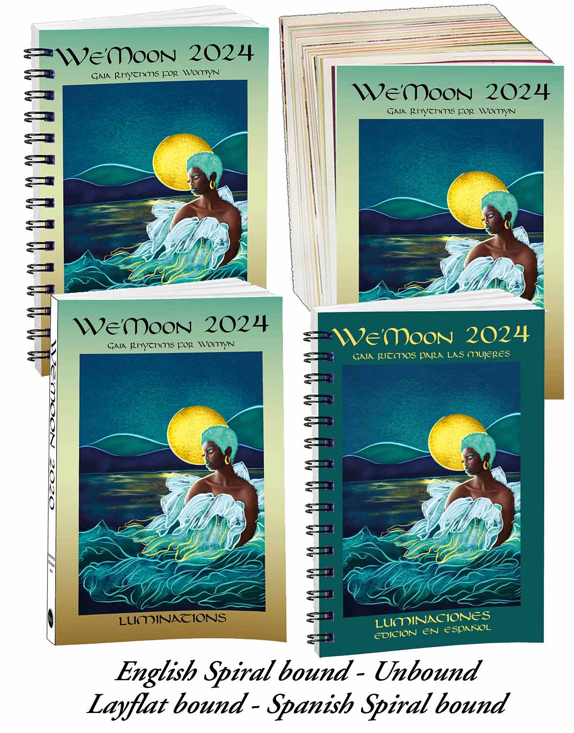 2024 We'Moon Datebook | Moon Calendar | Astrological Planner