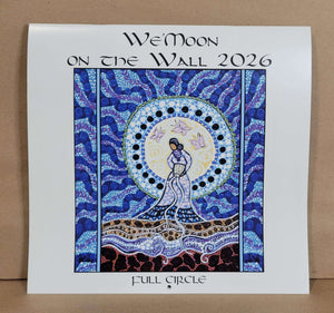 We'Moon wall calendar features indigenous art on the cover.