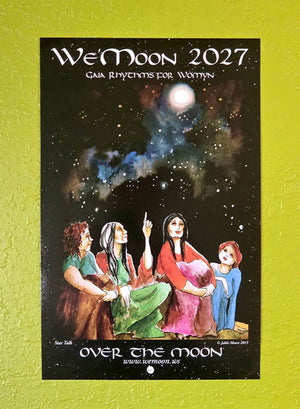 Galactic art poster featuring Star Talk by Jakki Moore