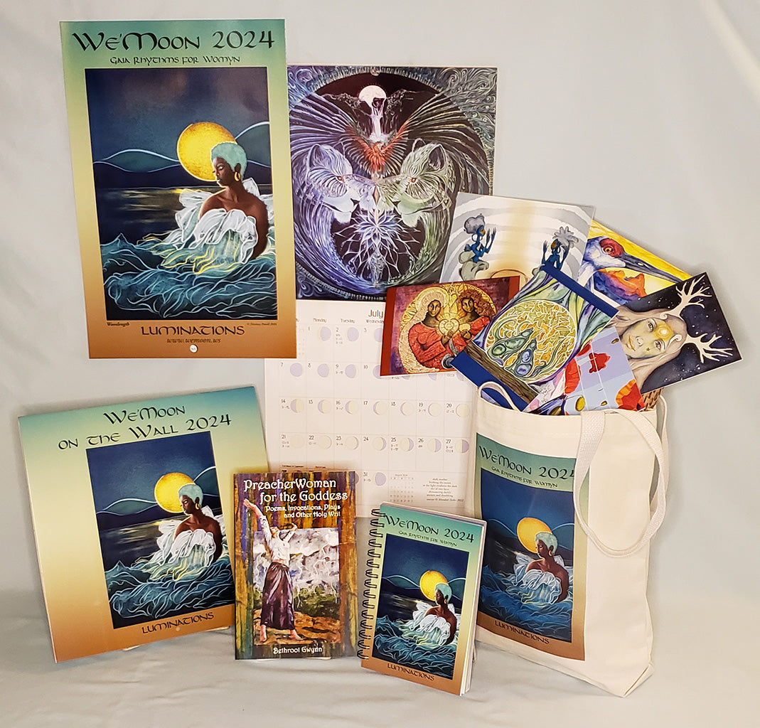 2024 Goddess Bundle: This amazing set of We'Moon goodies make a perfect gift!