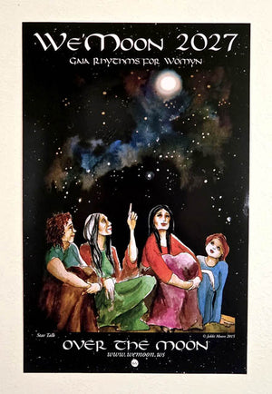 We'Moon Cover Poster featuring art by Jakki Moore