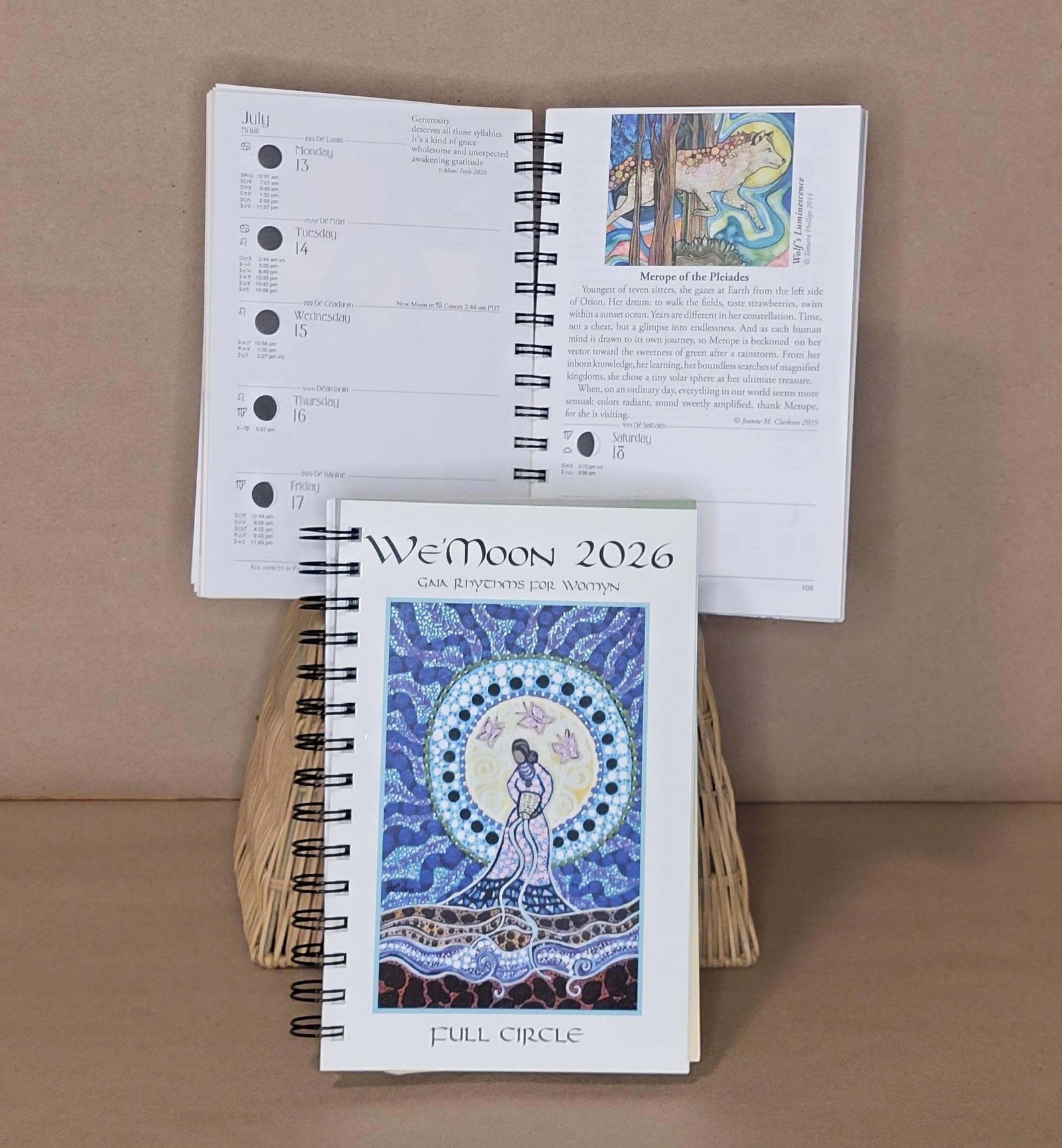 Best Moon calendar for journaling with astrological transits and signs