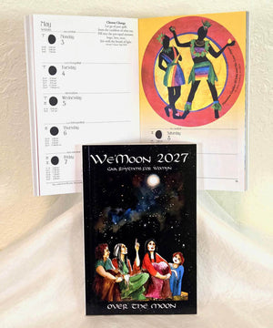Paperback astrological art calendar planner