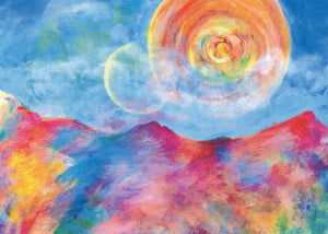 Sun and Moon Rising gift card