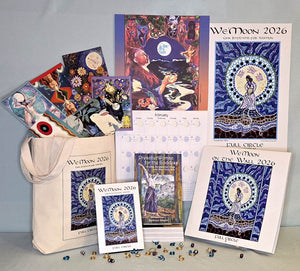 moon cycle planner and spiritual gift package for women