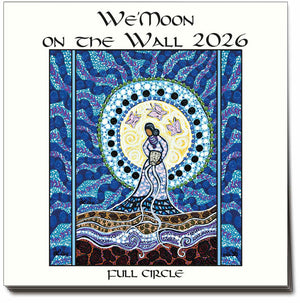 We'Moon on the wall is a great gift for women who love art and the moon