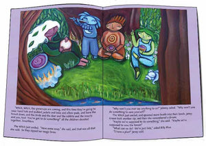 The Last Wild Witch children's book page sample