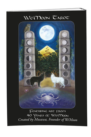 New We'Moon Tarot guide book cover