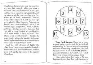 New We'Moon Tarot Card Spread instructions