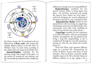 New We'Moon Tarot life cycles diagram